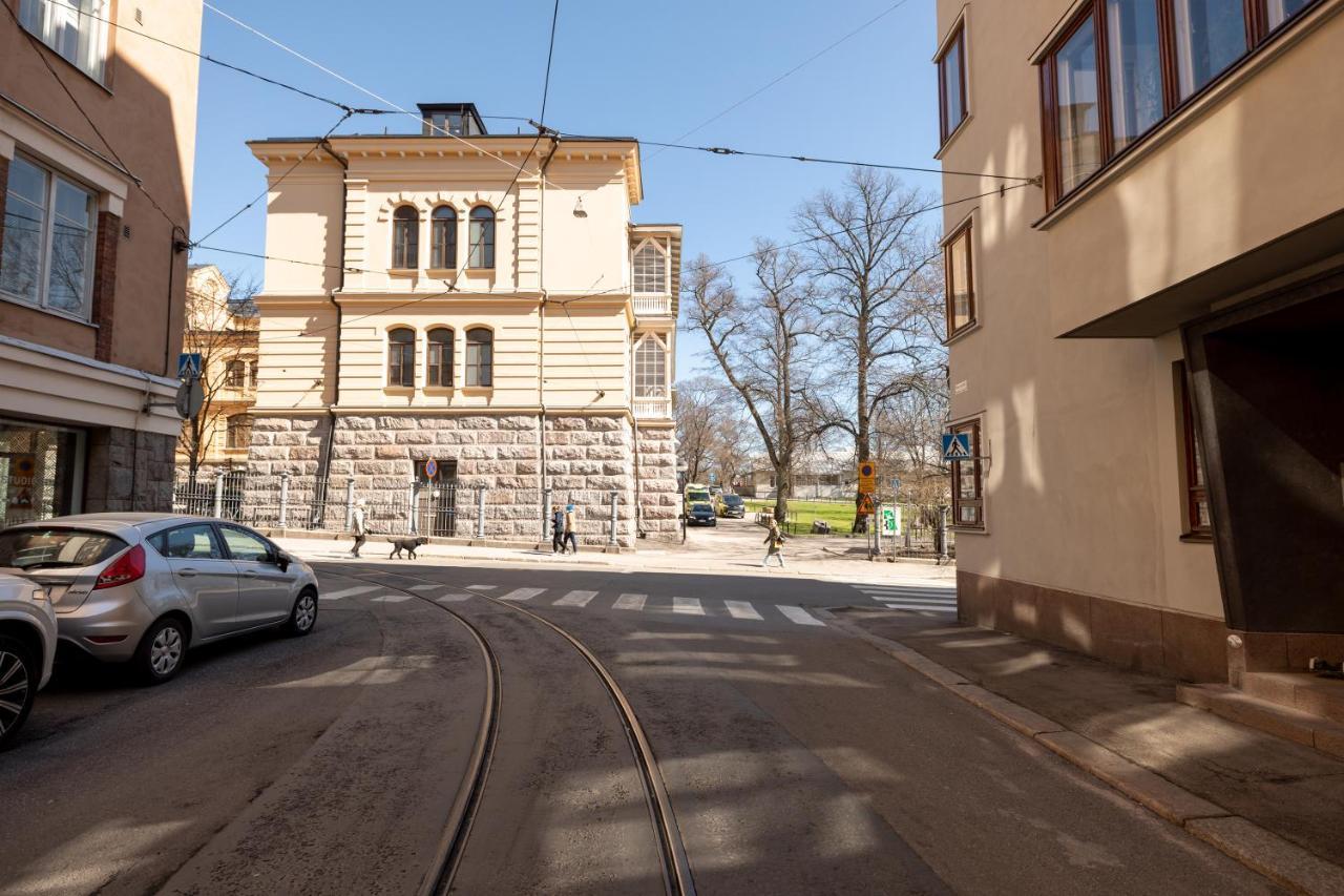 2Ndhomes Cozy Helsinki Center Studio With Park View Exterior foto